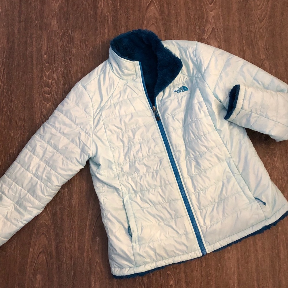 Women’s reversible North Face Jacket size large